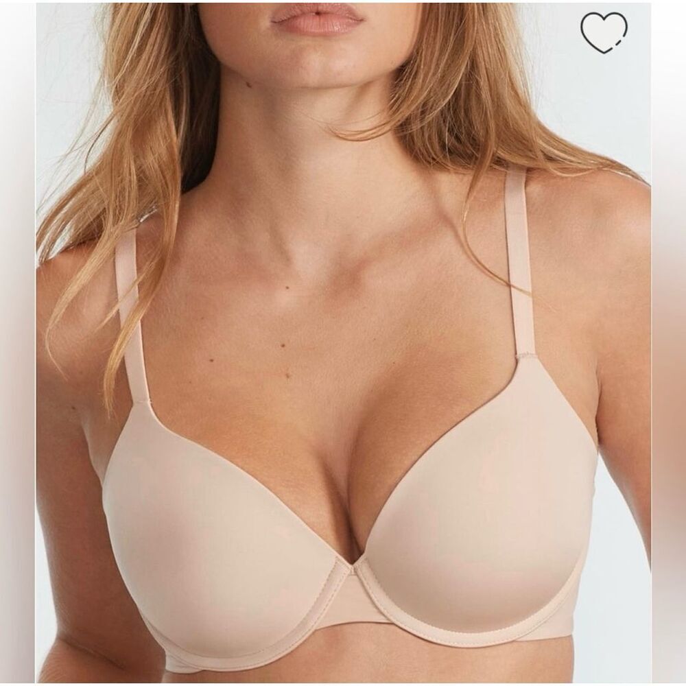 Bare Necessities Eva T-Shirt Bra Women's Size 32DDD Hazel Nude Underwire